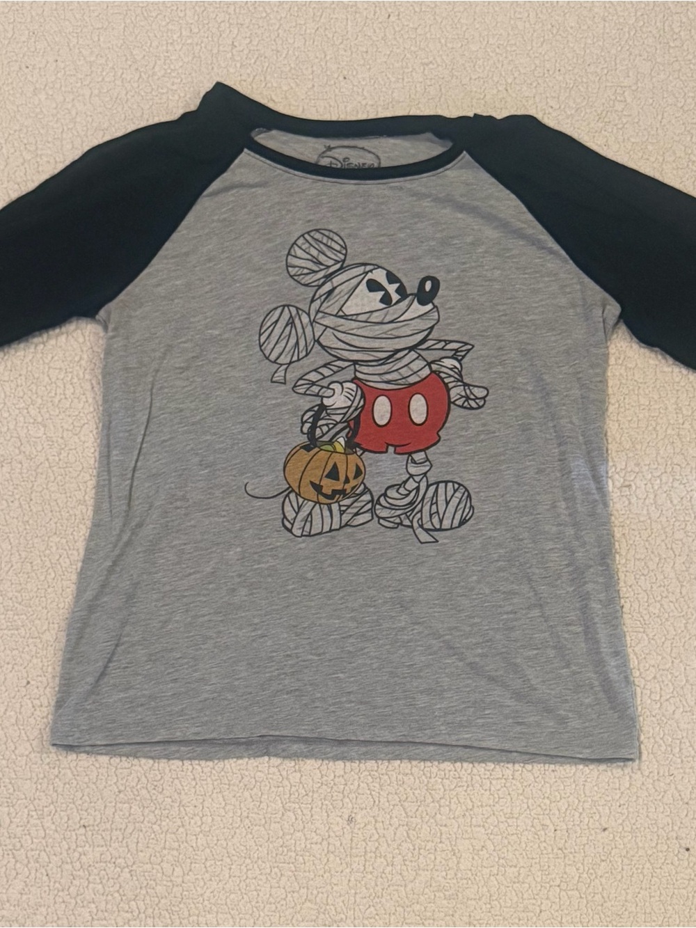 Disney Halloween Mummy Mickey Mouse Long Sleeve XL